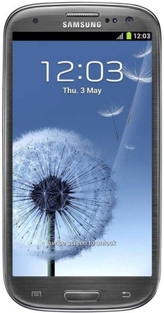 Смартфон Samsung Galaxy S3 GT-I9300 16Gb Titanium grey - Шарыпово